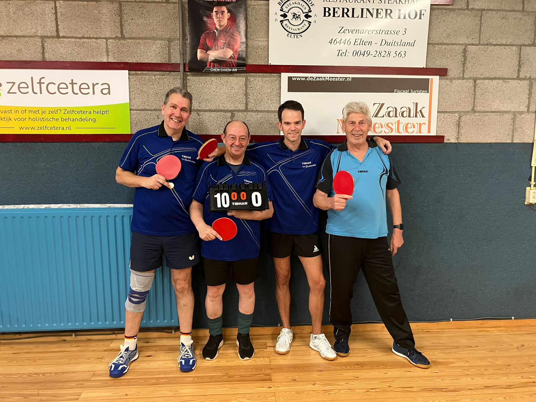 Kampioenschap voor Slagvaardig team 1 in de eerste klasse